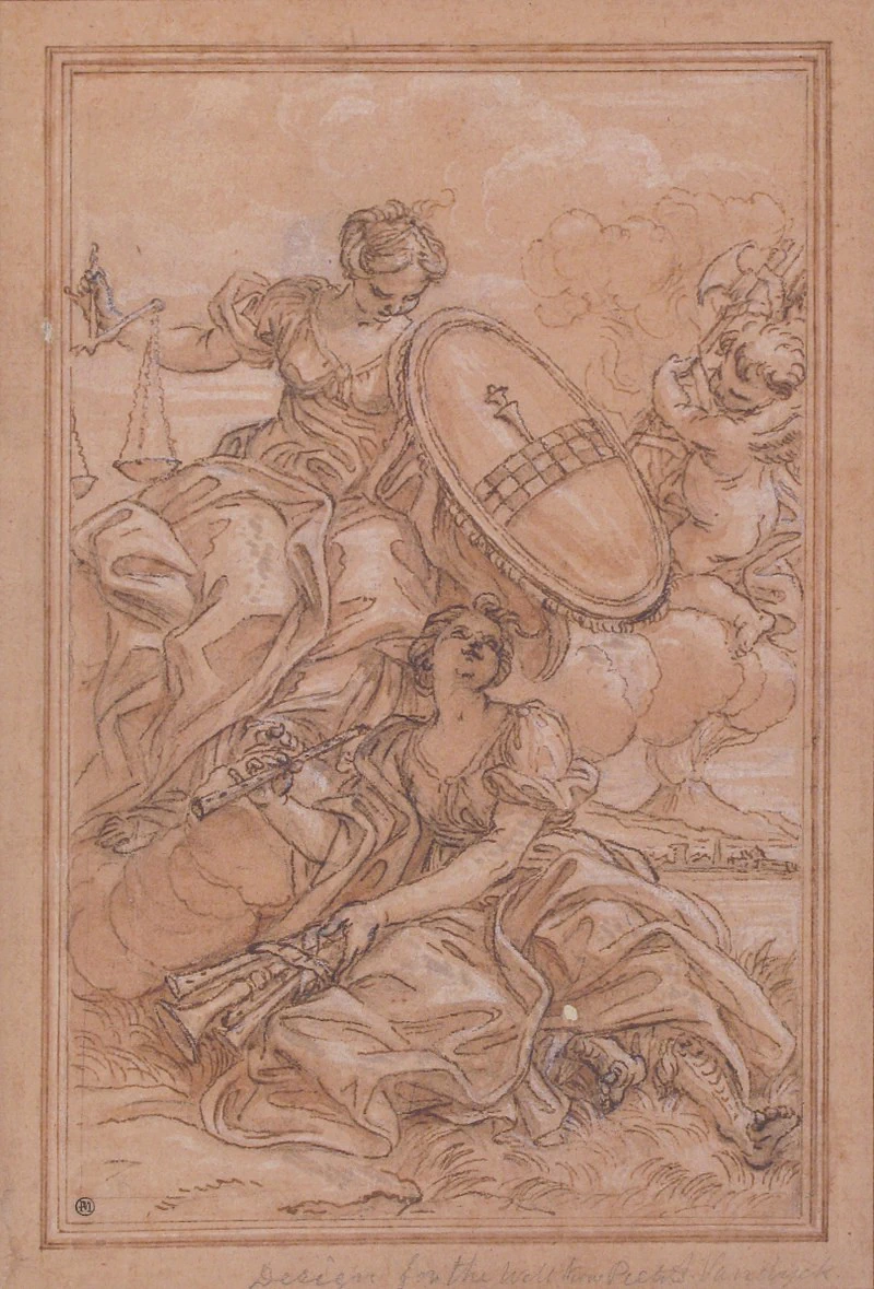 Allegoria della musica e giustizia